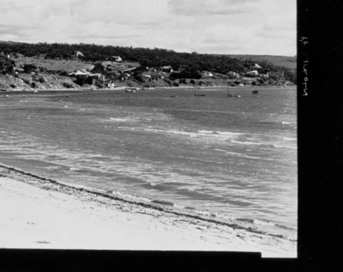 The same beach with the person removed